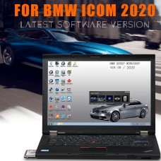 Kompiuteris su įdiegta programine  įranga, skirta BMW ICOM